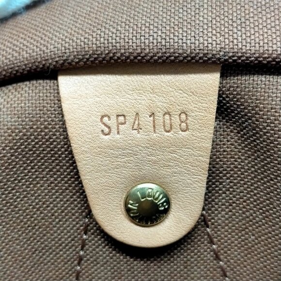 Louis Vuitton LV Hand Bag Speedy 30 Brown Monogram 800-082125 - Picture 12 of 13